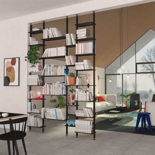 Etagère séparative grands espace salon séjour