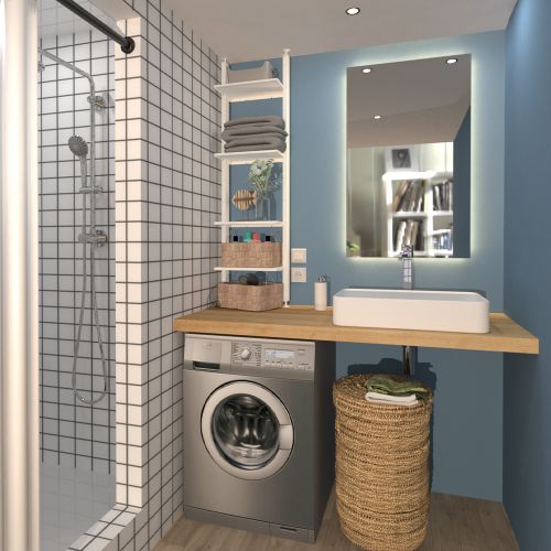 ETAGERE MEUBLE DE SALLE DE BAIN