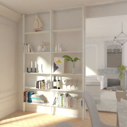 ETAGERE DECO RANGEMENT SEJOUR