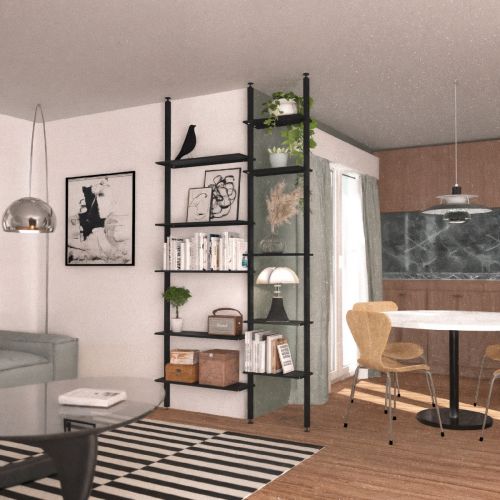 ENSEMBLE ETAGERE MURALE - SEPARATION