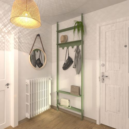 ETAGERE PORTE-MANTEAUX ENTREE