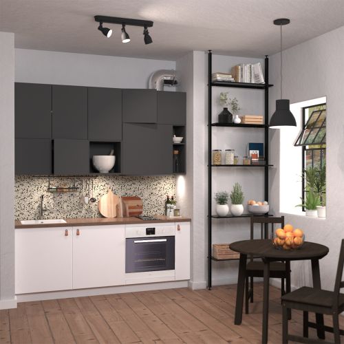 ETAGERE DU SOL AU PLAFOND CUISINE