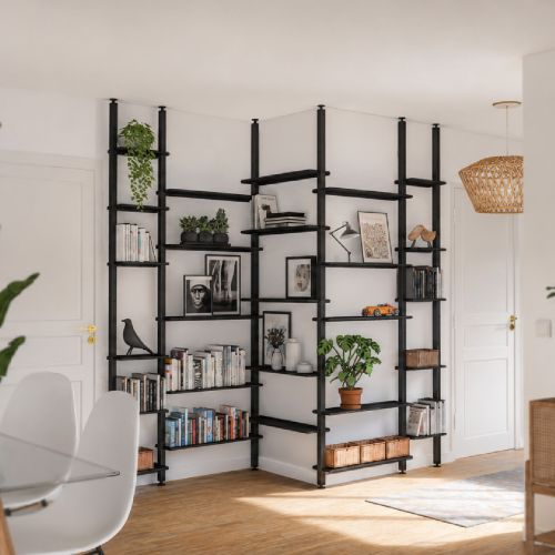 GRANDE ETAGERE DOUBLE ANGLE