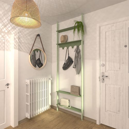 ETAGERE PORTE-MANTEAUX ENTREE